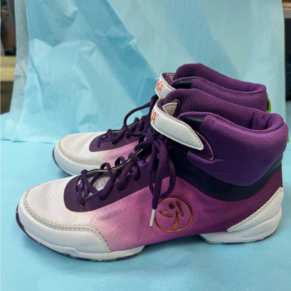 Zumba Fitness Purple and Pink Sneakers